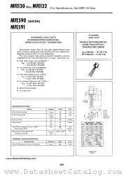 MFE591 datasheet pdf Motorola