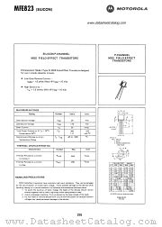 MFE823 datasheet pdf Motorola