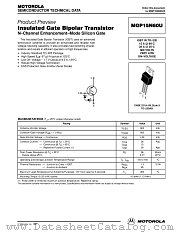 MGP15N60U datasheet pdf Motorola
