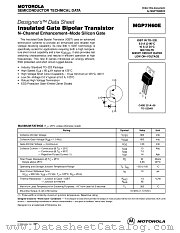 MGP7N60E datasheet pdf Motorola