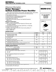 MGRB1018 datasheet pdf Motorola