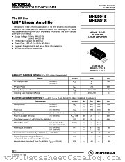 MHL8015 datasheet pdf Motorola