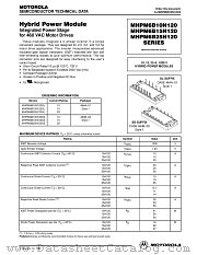 MHPM6B25N120SL datasheet pdf Motorola