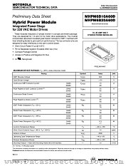 MHPM6B2A60D datasheet pdf Motorola