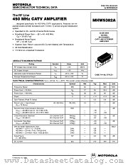 MHW5382A datasheet pdf Motorola