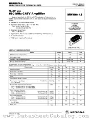 MHW6142 datasheet pdf Motorola