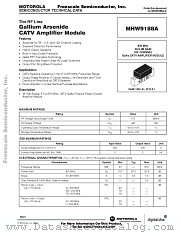 MHW9188A datasheet pdf Motorola