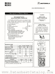 MJ13014 datasheet pdf Motorola