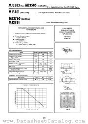 MJ3761 datasheet pdf Motorola