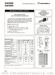 MJE13008 datasheet pdf Motorola