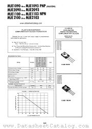 MJE2102 datasheet pdf Motorola