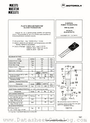 MJE3371 datasheet pdf Motorola