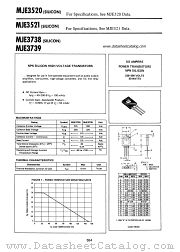 MJE3738 datasheet pdf Motorola