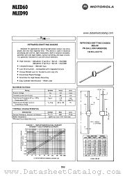 MLED60 datasheet pdf Motorola