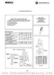MLED655 datasheet pdf Motorola