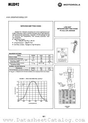 MLED92 datasheet pdf Motorola