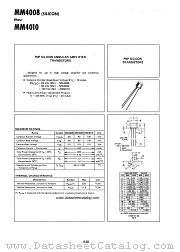 MM4010 datasheet pdf Motorola