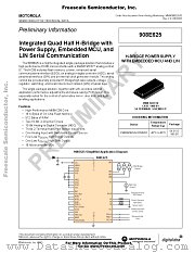 MM908E625 datasheet pdf Motorola