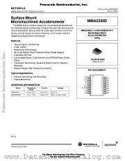 MMA2300D datasheet pdf Motorola
