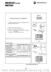 MMCM2369 datasheet pdf Motorola