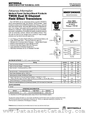 MMDF3N06HD datasheet pdf Motorola