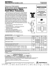 MMDF4C03HD datasheet pdf Motorola
