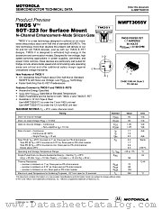 MMFT3055V datasheet pdf Motorola