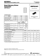 MMPQ3467 datasheet pdf Motorola