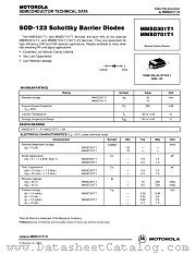 MMSD301T1 datasheet pdf Motorola