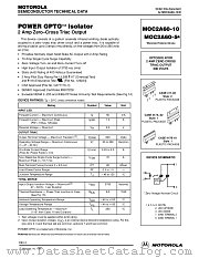 MOC2A6010 datasheet pdf Motorola