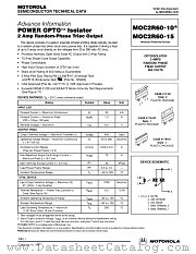 MOC2R6010 datasheet pdf Motorola