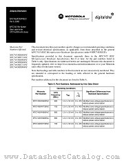 MPC7455RXNXPNS datasheet pdf Motorola