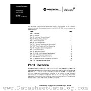 MPC852TEC datasheet pdf Motorola
