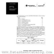 MPC852TTS datasheet pdf Motorola