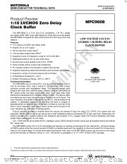 MPC9608 datasheet pdf Motorola