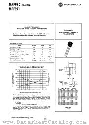 MPF970 datasheet pdf Motorola