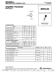 MPS4126 datasheet pdf Motorola