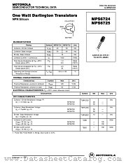 MPS6725 datasheet pdf Motorola