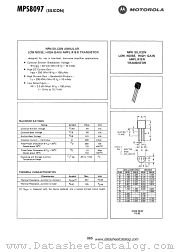 MPS8097 datasheet pdf Motorola