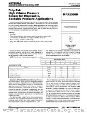MPX2300 datasheet pdf Motorola