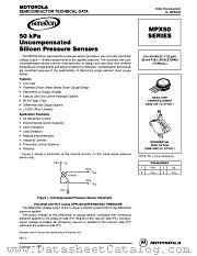 MPX50GS datasheet pdf Motorola