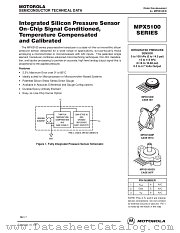 MPX5100 datasheet pdf Motorola
