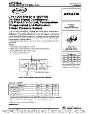 MPX5999 datasheet pdf Motorola