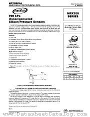 MPX700 datasheet pdf Motorola