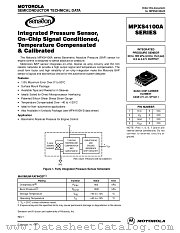 MPXS4100A6T1 datasheet pdf Motorola