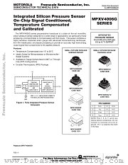 MPXV4006GC6U datasheet pdf Motorola
