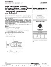 MPXV6115VC6U datasheet pdf Motorola