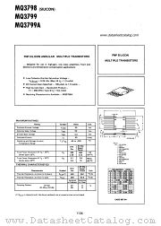 MQ3798 datasheet pdf Motorola