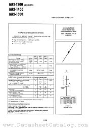 MR1-1200 datasheet pdf Motorola