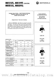 MR1819SL datasheet pdf Motorola